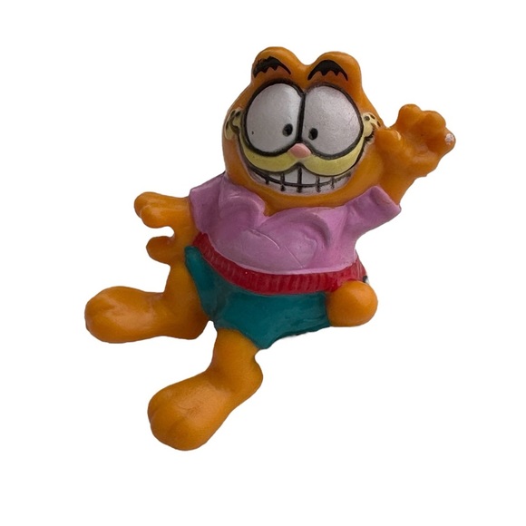 VTG 70-80’s Garfield PVC Collectible Figurines Lot 2" - Picture 7 of 14